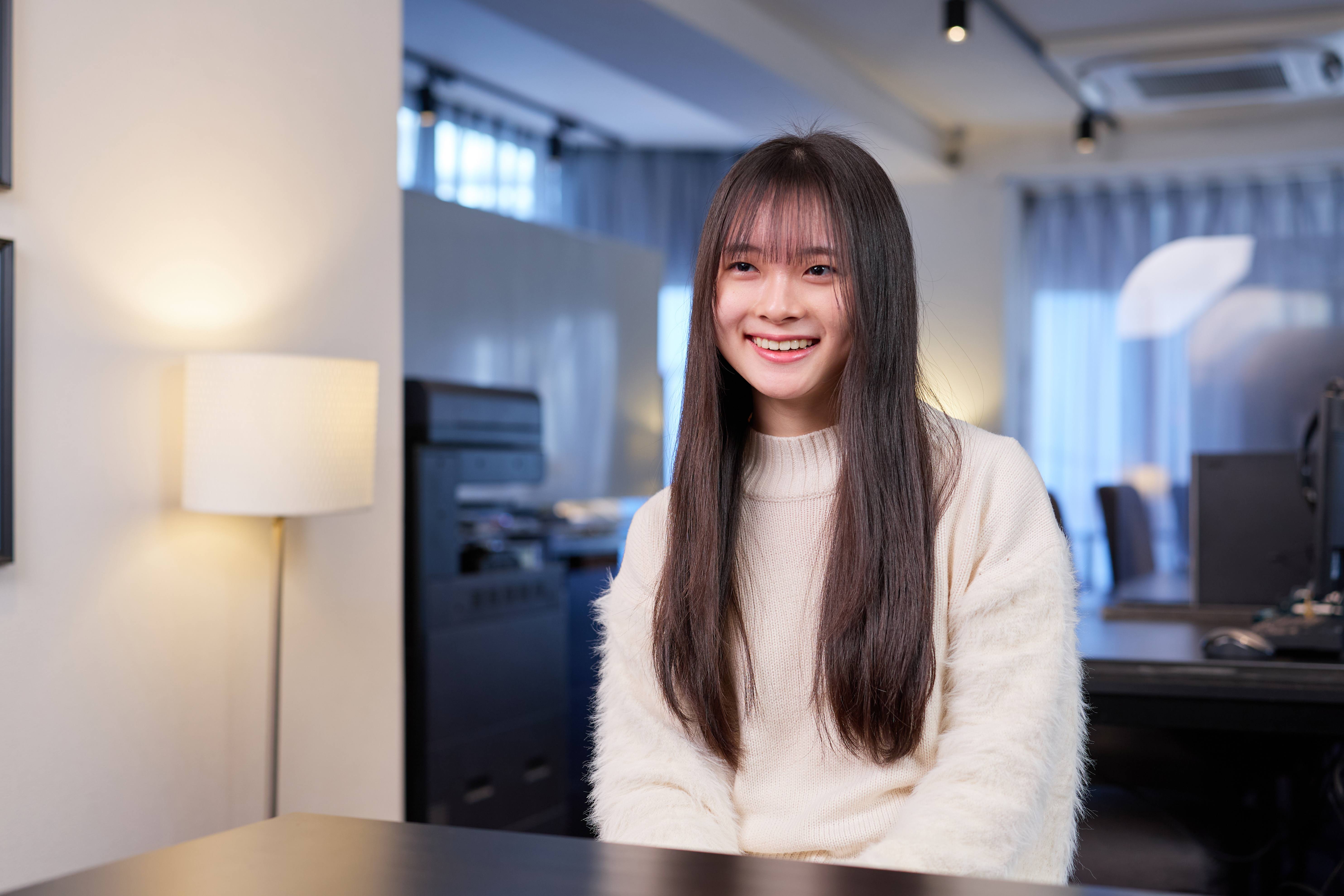 合格者の写真（丸山さん）